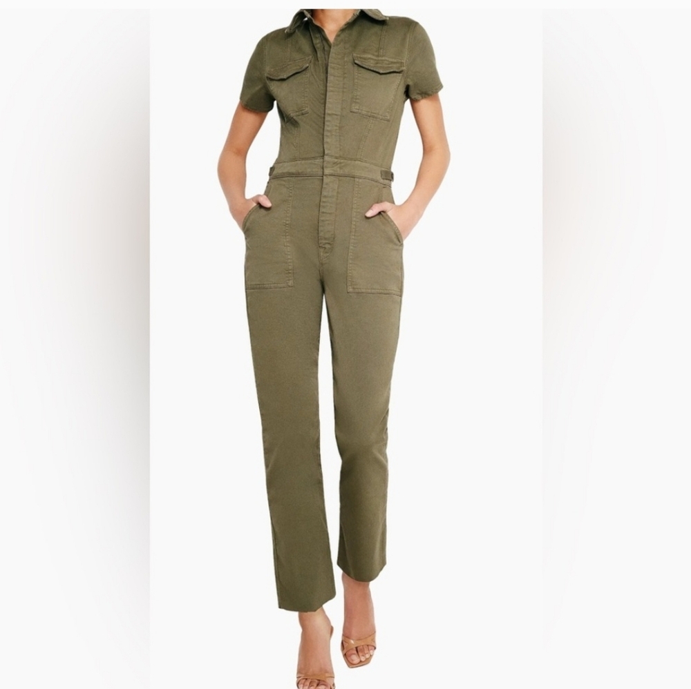 Good American Green Jumpsuit